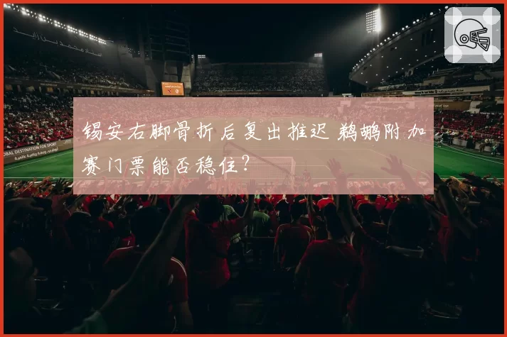 锡安右脚骨折后复出推迟 鹈鹕附加赛门票能否稳住?